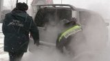 Хабаровск накрыл снежный циклон