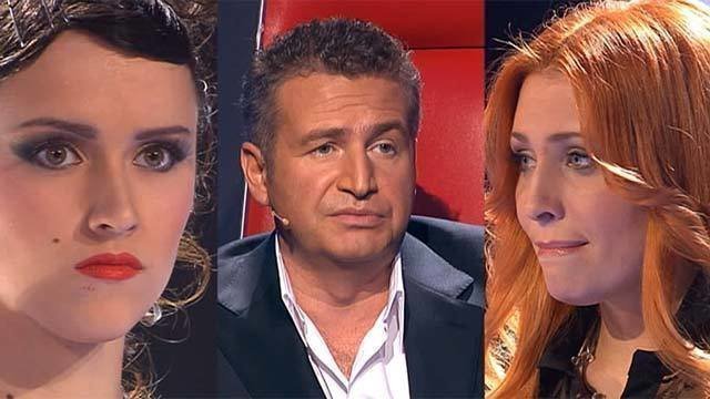 Иделия Мухаметзянова и Анастасия Спиридонова. Выбор Наставника. Голос-1. Нокауты. Фрагмент выпуска от 07.12.2012