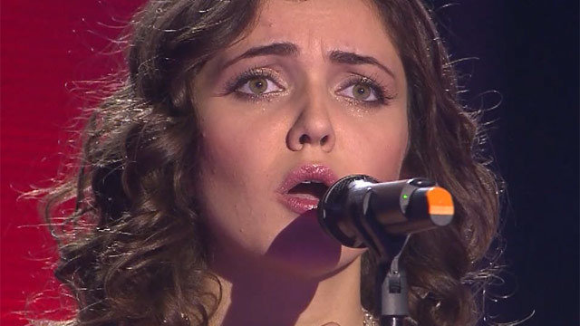 Анна Золотова. Ария Далилы из оперы «Самсон и Далила». Голос-1. Слепое прослушивание. Фрагмент выпуска от 05.10.2012