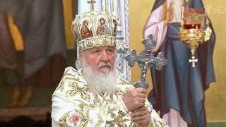 Патриарх Кирилл торжественно освятил Успенский кафедральный собор в Ташкенте