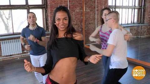 Сальса. Разминаемся! Доброе утро. Фрагмент выпуска от 27.12.2017