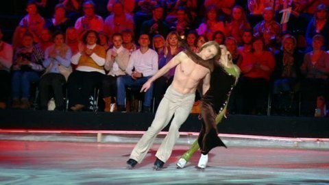 Оксана Домнина и Иван Скобрев. Финал. Показательный номер победителей. Фрагмент выпуска от 27.12.2014