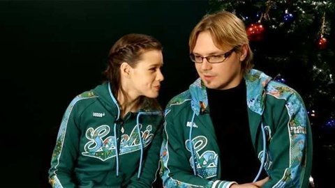 Катерина Шпица и Максим Ставиский. Тренировка. Фрагмент выпуска от 29.12.2013