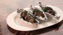 Баклажан с куриным филе на мангале. Доброе утро. Фрагмент выпуска от 17.09.2015