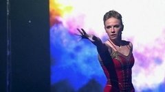 Светлана Феофанова и Виктор Марченко — «Музыканты». Прыжки на батуте. Без страховки. Фрагмент выпуска от 20.03.2016