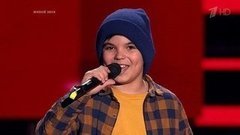 Марсель Сабиров. «Giamaica». Голос.Дети-3. Слепое прослушивание. Фрагмент выпуска от 25.03.2016