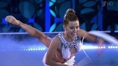 Виктория Боня — «Покажите, птицы». Художественная гимнастика. Без страховки. Фрагмент выпуска от 27.03.2016