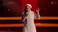 Раяна Асланбекова. «Derniere Danse». Песня на вылет. Голос.Дети-3. Фрагмент выпуска от 15.04.2016