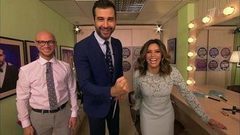 Ева Лонгория обучает Ивана и Митю испанскому языку. Пролог. Вечерний Ургант. Фрагмент выпуска от 26.09.2016