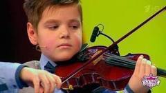 Виртуозный скрипач Дмитрий Кучеренко. Лучше всех! Фрагмент выпуска от 16.04.2017