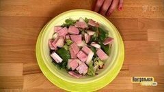 Салат с дыней и ветчиной. Контрольная закупка. Фрагмент выпуска от 28.08.2017
