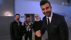 Иван Ургант заманил в капкан Джареда и Шеннона Лето и Томо Милишевича. Пролог. Вечерний Ургант. Фрагмент выпуска от 13.03.2015