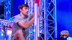 Антон Фоменко. Финал. Первый этап. Русский ниндзя. Фрагмент выпуска от 28.01.2018