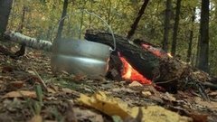Как в походе отмыть котелок от сажи. Доброе утро. Фрагмент выпуска от 16.10.2015