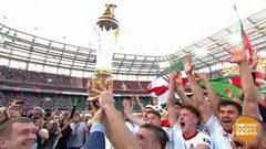 Итоги Чемпионата России по футболу. Доброе утро. Фрагмент выпуска от 14.05.2018