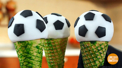 Готовим футбольное мороженое. Доброе утро. Фрагмент выпуска от 09.07.2018