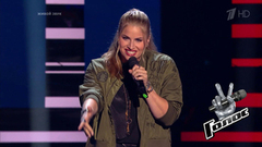 Рита Крон. «It’s Raining Men». Голос 7. Слепое прослушивание. Фрагмент выпуска от 02.11.2018