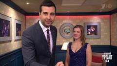 Иван и Катерина Шпица придумывают рифмы к своим фамилиям. Пролог. Вечерний Ургант. Фрагмент выпуска от 19.11.2018