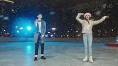 Евгения Медведева и Кристиан Костов — «Beautiful mess». Новогодняя ночь на Первом. Фрагмент выпуска от 01.01.2019