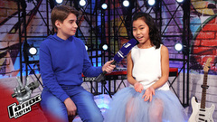 «Я счастлива! Ко мне повернулся Валерий Меладзе». Яна Тен. Интервью после Слепого прослушивания. Голос.Дети-6