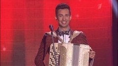 Виталий Воронко. «Blurred Lines». Голос-3. Слепое прослушивание. Фрагмент выпуска от 10.10.2014