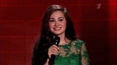 Кристина Ярская. «Птица ручная». Голос-3. Слепое прослушивание. Фрагмент выпуска от 19.09.2014