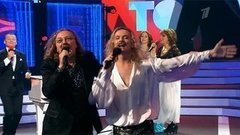 Глеб Матвейчук, Игорь Николаев и члены жюри — «Комарово». Точь-в-точь. Первый сезон. Фрагмент выпуска от 09.03.2014