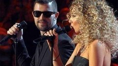 Александра Белякова и Александр Бабенко. «If I were a boy». Голос-2. Поединки. Фрагмент выпуска от 08.11.2013