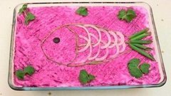 Новогодняя сельдь под шубой. Доброе утро. Фрагмент выпуска от 29.12.2015