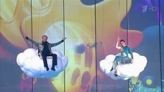 Валдис Пельш, Яна Чурикова — «Дельфин и русалка». Новогодняя ночь на Первом. Фрагмент выпуска от 31.12.2015