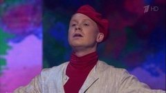 Антон Богданов и Алсу Кисс — «Художник и его муза». Воздушная гимнастика. Без страховки. Фрагмент выпуска от 14.02.2016