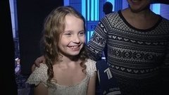 «Спасибо большое Максиму Фадееву за всe!» Алиса Кожикина. Интервью после Поединка. Голос.Дети-1