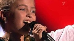 Софья Фисенко. «Однажды в декабре» (вальс из м/ф «Анастастия»). Голос.Дети-1. Слепое прослушивание. Фрагмент выпуска от 21.03.2014