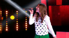 Екатерина Бизина. «History Repeating». Песня на вылет. Голос.Дети-2. Фрагмент выпуска от 27.03.2015