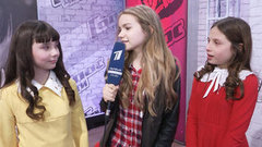 Екатерина Прокудина и Валерия Кожемякина. Интервью после Поединка. Голос.Дети-2