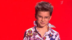 Даниил Фурман. «Happy». Голос.Дети-2. Слепое прослушивание. Фрагмент выпуска от 27.02.2015