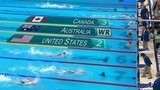 Два мировых рекорда были установлены в первый соревновательный день у пловцов в Рио-де-Жанейро в финальных заплывах