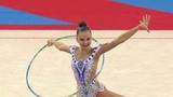 На чемпионате мира по художественной гимнастике россиянка Дина Аверина завоевала две золотых медали
