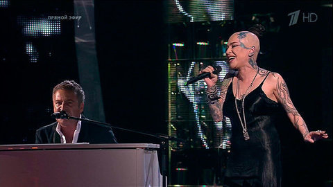 Наргиз Закирова и Леонид Агутин. «Если ты когда-нибудь меня простишь». Голос-2. Финал. Фрагмент выпуска от 27.12.2013