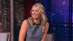 Теннисистка Мария Шарапова. Вечерний Ургант. Фрагмент выпуска от 17.05.2013