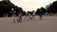 Учимся кататься на роликах. Доброе утро. Фрагмент выпуска от 27.07.2016