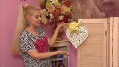 Цветочное сердце от Ольги Никишичевой. Доброе утро. Фрагмент выпуска от 11.08.2016