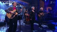 Татьяна, Александр и Сергей Никитины — «Большой лошадиный секрет». Вечерний Ургант. Фрагмент выпуска от 11.03.2014