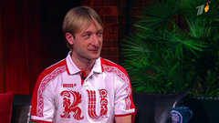 Олимпийский чемпион по фигурному катанию Евгений Плющенко. Вечерний Ургант. Фрагмент выпуска от 10.02.2014