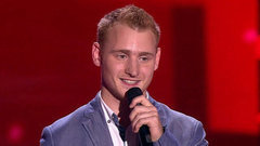 Андрей Дерусов. «Молитва». Голос-4. Слепое прослушивание. Фрагмент выпуска от 25.09.2015