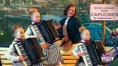 Победительница «Голос-5» Дарья Антонюк и сестры Колмогорцевы. Sous le ciel de Paris. Лучше всех! Фрагмент выпуска от 19.02.2017