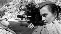 Людмила Павличенко — женщина-снайпер. Доброе утро. Фрагмент выпуска от 09.05.2015