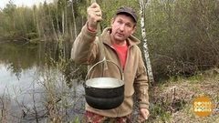 Дмитрий Талабуев на рыбалке. Доброе утро. Фрагмент выпуска от 18.05.2017