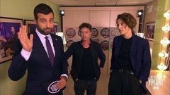 Ирина Горбачева и Александр Яценко пародируют известных однофамильцев. Пролог. Вечерний Ургант. Фрагмент выпуска от 26.09.2017