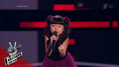 Яна Пак. «Эй, вы, там, наверху!». Голос.Дети-5. Слепое прослушивание. Фрагмент выпуска от 16.03.2018